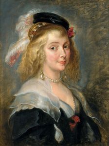 Portrait of Hélène Fourment, 1640. Creator: Rubens, Pieter Paul (1577-1640)