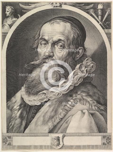 Portrait of Hendrick Goltzius, ca. 1617. Creator: Jan Muller.