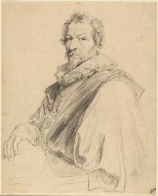 Portrait of Hendrick van Balen, about 1627-1632. Creator: Anthony van Dyck