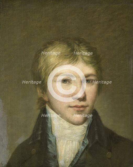 Portrait of Hendrik Arend van den Brink at the Age of Seventeen, 1800. Creator: Benjamin Wolf.