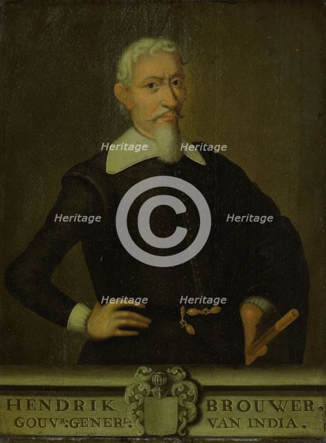 Portrait of Hendrik Brouwer, Governor-General of the Dutch East Indies, 1750-1800. Creator: Anon.