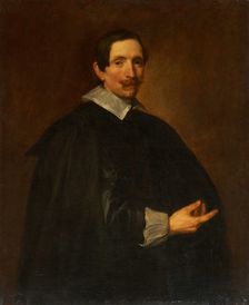 Portrait of Hendrik Dubois (1589-1646), artist and art dealer, c1630-1708. Creator: Anthony van Dyck?