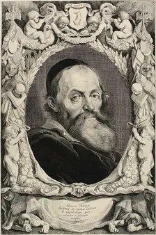 Portrait of Hendrik Goltzius, c. 1649. Creator: Jonas Suyderhoef
