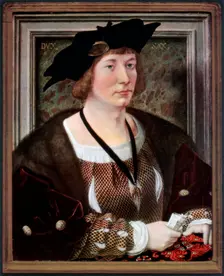 Portrait of Hendrik III, Count of Nassau-Breda c1516-1517, (1927). Artist: Jan Gossaert