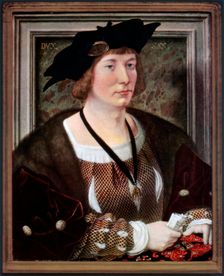 Portrait of Hendrik III, Count of Nassau-Breda c1516-1517, (1927). Artist: Jan Gossaert