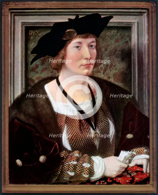 'Portrait of Hendrik III, Count of Nassau-Breda', c1516-1517, (1927). Artist: Jan Gossaert