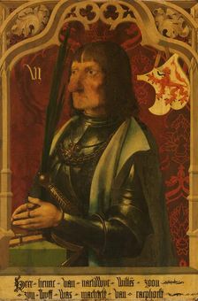 Portrait of Hendrik IV of Naaldwijk, Knight and Hereditary Marshall of Holland, c.1500-c.1506. Creator: Anon