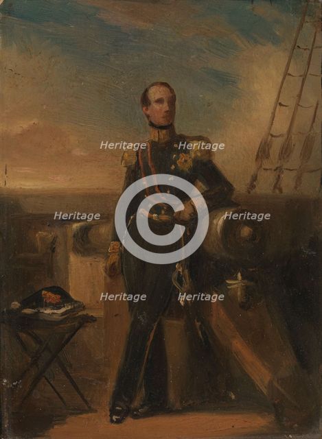 Portrait of Hendrik, Prince of the Netherlands, 1840-1850. Creator: Nicolaas Pieneman.