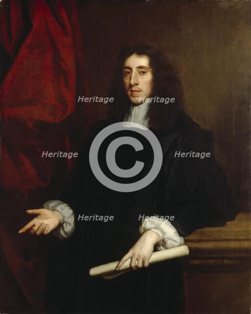 'Portrait of Heneage Finch, 1st Earl of Nottingham, Lord Keeper', 17th century. Artist: Peter Lely.