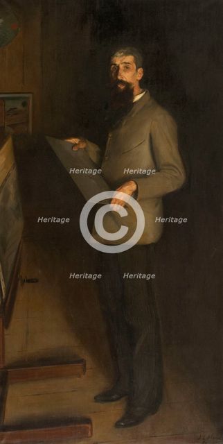 Portrait of Henri Guérard, 1889. Creator: Blanche, Jacques-Émile (1861-1942).