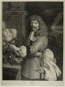 Portrait of Henri de Lorraine, Comte d'Harcourt, Horsemaster of France, 1667. Creator: Antoine Masson