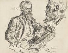 Portrait of Henri Edmond Cross (1856-1910). Creator: Luce, Maximilien (1858-1941)