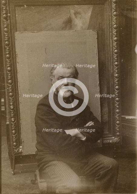 Portrait of Henri Fantin-Latour (1836-1904), ca 1895-1900. Creator: Anonymous.