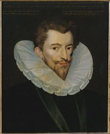 Portrait of Henri I of Lorraine, Duke of Guise, known as Balafre (1550-1588), c1585. Creator: Unknown