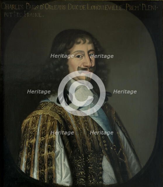 Portrait of Henri II d'Orléans, Duke of Longueville (1595-1663), prince of France.