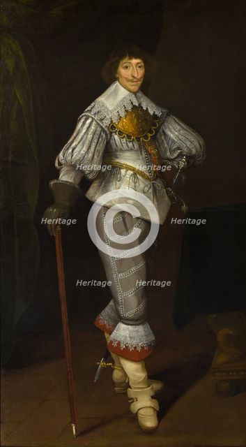 Portrait of Henri II de Lorraine (1596-1672), Comte de Chaligny, Marquis de Moÿ, 1631. Creator: Elle, Ferdinand (ca 1580-1640).