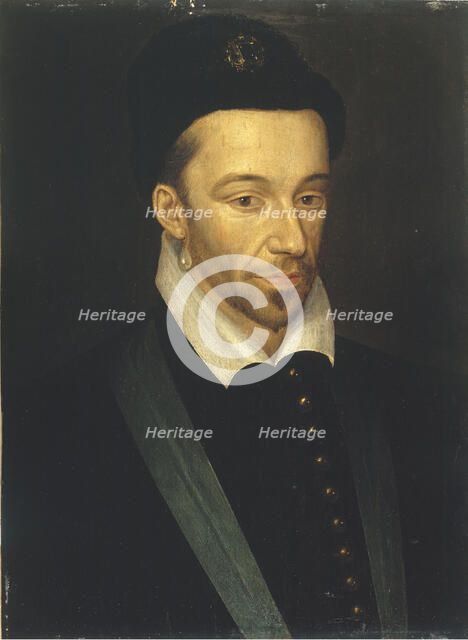 Portrait of Henri III (1551-1589), King of France, c1580. Creator: Francois Quesnel.