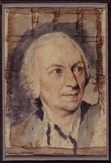 Portrait of Henri Masers de Latude (1725-1805), Late 18th cent. Creator: Anonymous