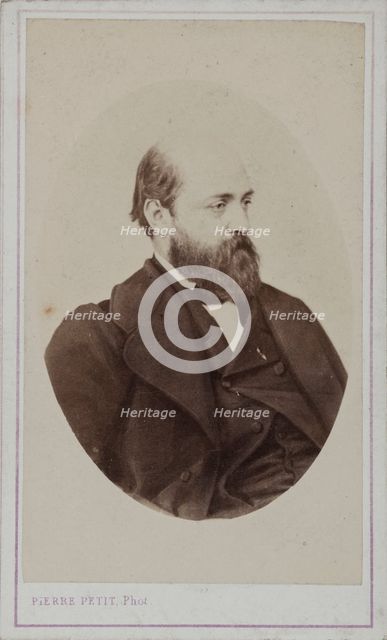 Portrait of Henri Murger (1822-1861), 1861. Creator: Petit, Pierre (1598-1677).