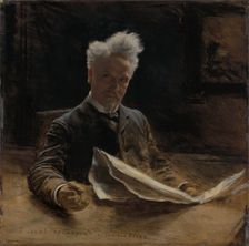Portrait of Henri Rochefort (1830-1913). Creator: Jan Van Beers