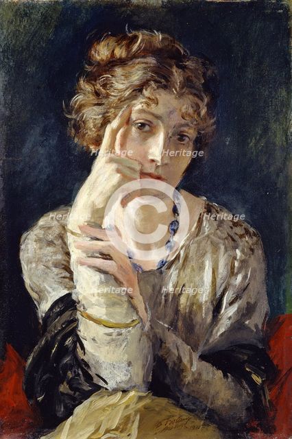 Portrait of Henriette, the artist's wife, 1915.
