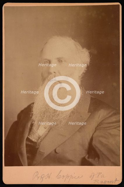 Portrait of Henry Coppee´ (1821-1895), 1875. Creator: Unknown.