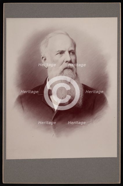 Portrait of Henry Coppee´ (1821-1895), November 1887. Creator: Unknown.