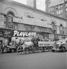 Portrait of Henry (Clay) Goodwin, Cecil (Xavier) Scott, Sandy Williams..., Times Square, N.Y., 1947. Creator: William Paul Gottlieb