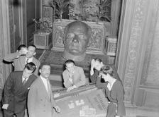 Portrait of Henry Allen, Joe Marsala, Teddy Wilson...Turkish Embassy, Washington, D.C., 1938. Creator: William Paul Gottlieb