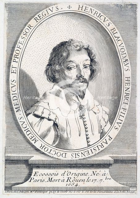 Portrait of Henry Blackwood, died 1634, pub. 1755-65 (engraving), 1755. Creator: French School (18th Century).