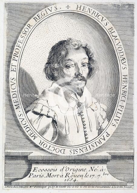 Portrait of Henry Blackwood, died 1634, pub. 1755-65 (engraving), 1755. Creator: French School (18th Century).