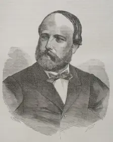 Portrait of Henry d'Artois (1820-1883), Count of Chambord, 1871. Creator: Marcelo Paris