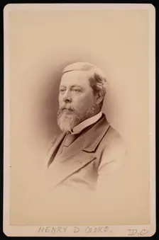Portrait of Henry David Cooke (1825-1881), Before 1881. Creator: Charles Milton Bell