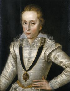 Portrait of Henry Frederick, Prince of Wales (1594-1612) c1604. Artist: Robert Peake I