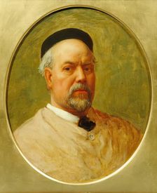 Portrait of Henry Hugh Armstead, RA, 1884. Creator: John Evan Hodgson