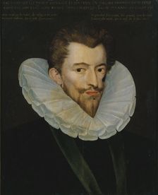 Portrait of Henry I, Duke of Guise (1550-1588) , ca 1585. Creator: Anonymous