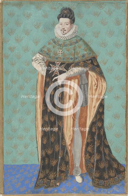 Portrait of Henry III of France, Second half of the16th cen.. Creator: Anonymous.