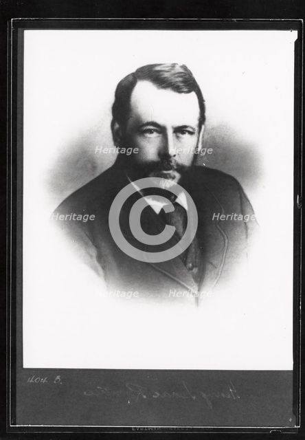 Portrait of Henry Isaac Rowntree, 1870. Artist: Unknown
