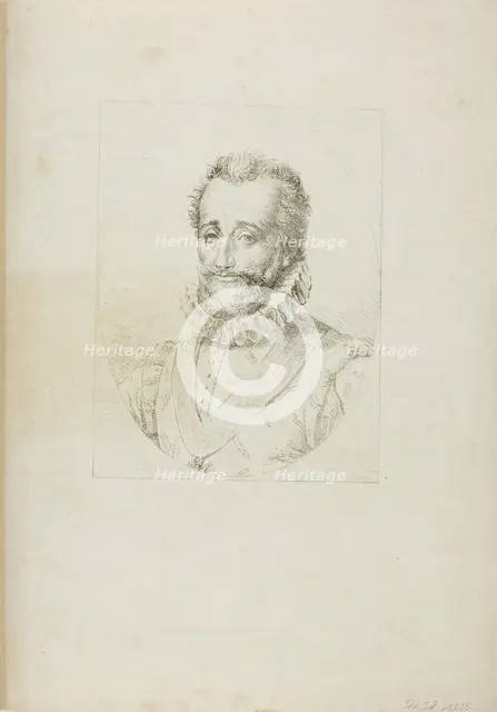Portrait of Henry IV, 1817. Creator: Francois Pascal Simon Gerard.
