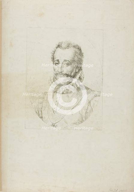 Portrait of Henry IV, 1817. Creator: Francois Pascal Simon Gerard.