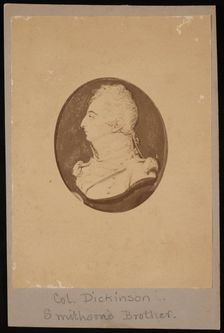 Portrait of Henry Louis Dickinson (1771-1820), 1805 (photographed 1880s). Creator: Jacob Spornberg