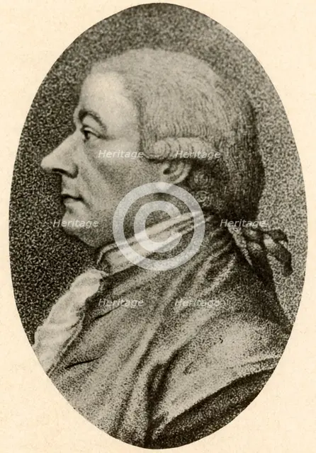 'Portrait of Henry Laurens, Jr.,  hair in side puffs with pigtail queue', c1770, (1937). Creator: Unknown.