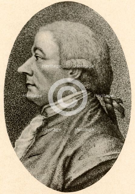 'Portrait of Henry Laurens, Jr.,  hair in side puffs with pigtail queue', c1770, (1937). Creator: Unknown.