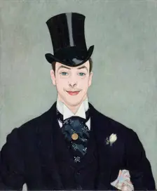 Portrait of Henry Samary (1865-1902), c. 1890