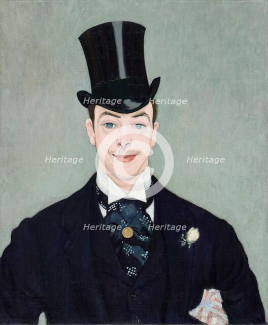 Portrait of Henry Samary (1865-1902), c. 1890.