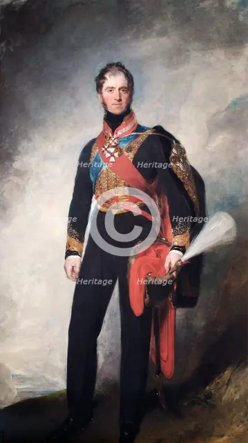 Portrait of Henry William Paget, 1st Marquess of Anglesey, British soldier, 1818.  Artist: Thomas Lawrence.