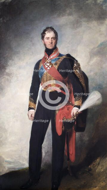Portrait of Henry William Paget, 1st Marquess of Anglesey, British soldier, 1818.  Artist: Thomas Lawrence.