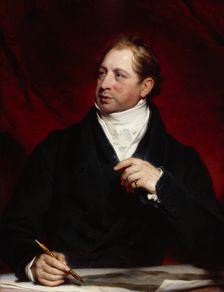 Portrait of Henry Thomson, R.A., before 1828. Creator: Sir Martin Archer Shee