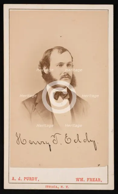 Portrait of Henry Turner Eddy (1844-1921), 1870s. Creator: Purdy & Frear.