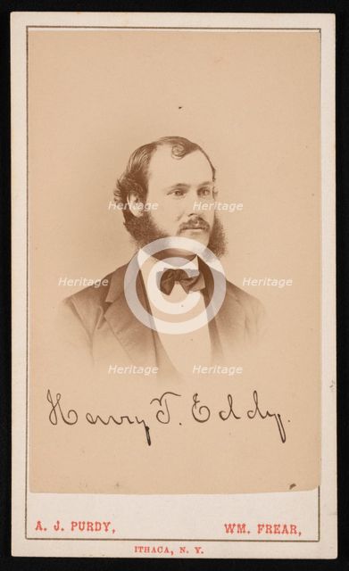 Portrait of Henry Turner Eddy (1844-1921), 1870s. Creator: Purdy & Frear.